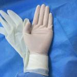 100% Natural Sterile Latex Surgical Gloves Powder Free Easy To Pierce