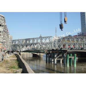 Galvanized Bailey-Steel-Truss-Arch-Bridge with Variable Height