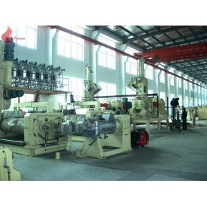 Artificial leather PVC Calender Machine High Precision / 4 roll calendering