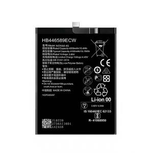 China 4400mah Lithium Polymer Cell Phone Battery / HB446589ECW Huawei Nova 6 Battery factory