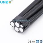 Power Aluminum Conductor XLPE Insulated Aerial Bundle Cable ABC Cable with Round
