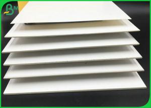 China Glossy 1.5MM White Cardboard For Clothing Industry Painting Board on sale