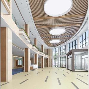 China Custom Cleanroom PVC Flooring Roll Antibacterial Hospital Vinyl Flooring Homogeneous factory