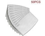 Pm2.5 Protective Filter Non Woven Fabric Mask 5 Layers Anti Haze 100pcs