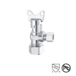 China 200 Psi 1/2 Inch OEM/ODM 15mm Chrome Plated Angle Valve / Hot Water Angle Valve factory