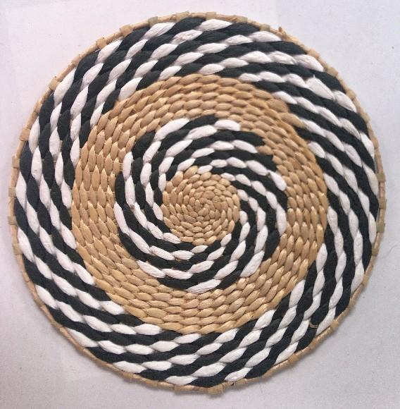 2021 new design High quality Wholesale seagrass wicker wall baskets wall plates