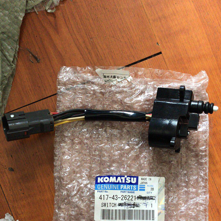 WA380-6 WA470-6 Wheel Loader Spare Parts Lamp Switch 417-43-26221 for Construction Works