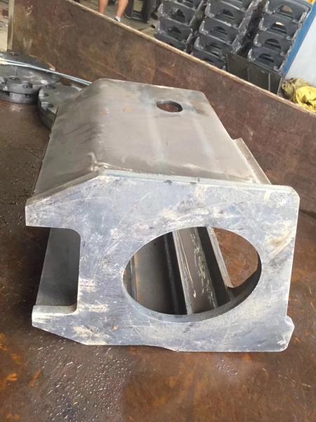 Q235B Steel Structure Construction Precise Cutting Welding Processed Professiona