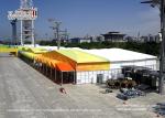 Heat Insulation 8m Cube Structure Tent For Office Registration