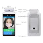 Non-Contact Infrared Thermometer Face Recognition EMMC 8G Storage