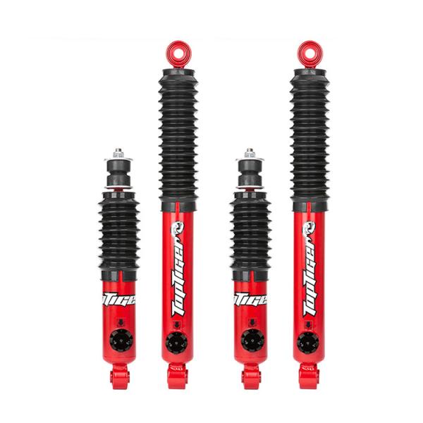 57mm Outer Shell Adjustable Gas Shock Absorbers For Isuzu Trooper Twin Tube Off