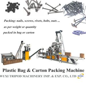 Plastic Bag Fastener Packing Machine
