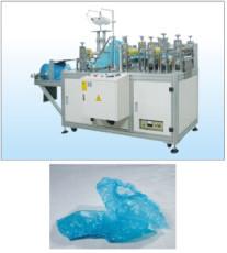 China 220V Adjustable Ultrasonic Plastic Shoe Cover Machine With Adjustable Height Of Ultrasonic Fusion And Instrument Cover factory