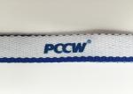 White color silk screen printing Lanyards with Fast Shipping for promotional