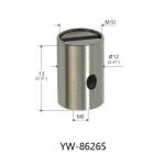 Nickel Surface Ceiling Mounted Cable Coupler for Hanging System YW86265