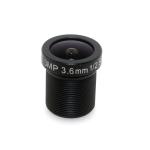 HD 1/2.5" 3mp 3.6mm 128 Degrees M12 CCTV Lens