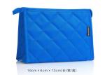 Portable Polyester Lovely Travel Cosmetic Bags Colorful Water Resistant