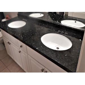 Emerald Pearl Custom Made Blue Granite Slab Countertops 20mm Thickness