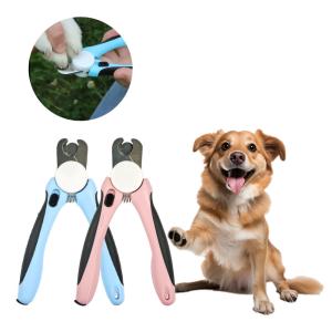 China Pink Blue Cat Claw Trimmer Portable Professional Cat Nail Clippers factory