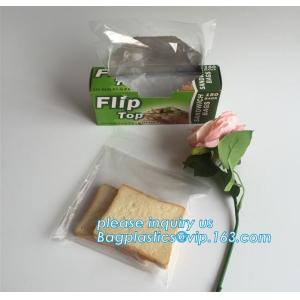 packing clear bag LDPE transparent custom printed zipper bags plastic k bag,