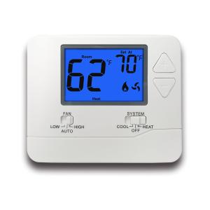 China Programmable ABS Sub Base Digital Room Thermostat FCC factory