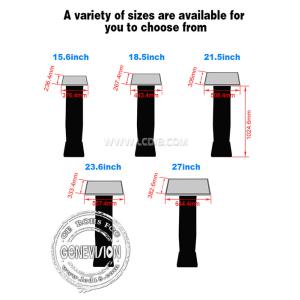 21.5inch K Design Standing Installation Self Service Kiosk With 1920*1080