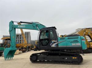 China Japan Used Kobelco SK200-8 Excavator 20 Ton Kobelco Mining Digger factory