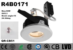 China High Performance LED Spot Downlights IP54 Round 50W GU5.3 Aluminum Housing factory