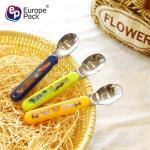 Factory Direct Customized logo stainless steel cute cartoon plastic PS handle