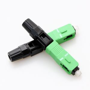 China SC UPC SC APC FTTH Quick Assembly Connector 0.25dB Insertion Loss factory