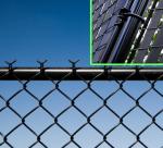 Pvc Coated Galvanized Chain Link Fencing 15.0m Length For Playground And Gardens