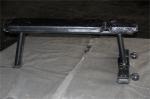 Flat Bench Steel Weight Training Equipment With Plate Foldable Barbell For Home