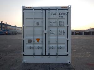 China Width 2438MM Side Opening Shipping Container 40ft High Cube Steel Floor factory