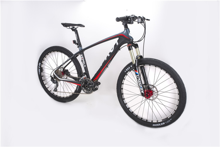 Tianjin manufacture High quality 27.5" OEM carbon MTB with Shimano or Sram 30 speed to exercise