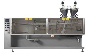 China Automatic Film Packing Sealing Machine , Mixed Powder Pouch Filling Machine factory
