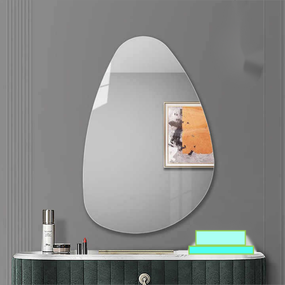 Home Decor Irregular Wall Beauty Salon Big Dress Bath Furniture Barber Station Mirror