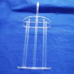Quartz Instrument Semicondutor Insert Slotted Wafer Carrier Quartz Glass Boat
