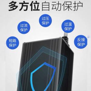 24V 12A Portable 18650 Lithium Ion Charger