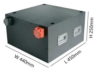 China 24V 8S EVE 280ah Metal Enclosure Case Without BMS factory