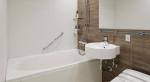 Dunedin hotel furniture supplier for interior design laminate panel bed with