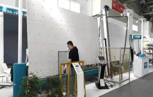 China Fully-automatic Double Glazing 2m Silicone Glue Insulating Glass Sealing Robot Processing Machine factory