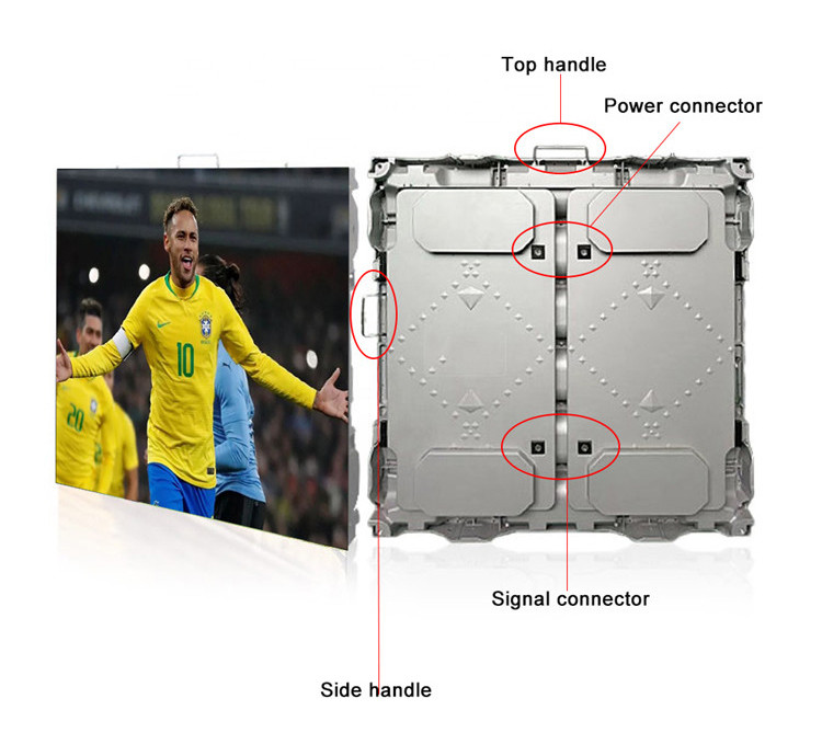 Giant Rental P6 Outdoor 60% Energy Saving LED Display