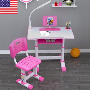 China Childrens Table And Chair Pink Modern Simple 15kg factory