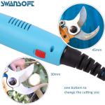 Swansoft 45mm Electric Pruning Shear Tijeras electricas para poda Battery