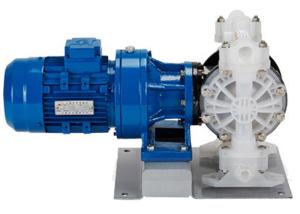 China Air Operated Pneumatic Diaphragm Pumps for toxic and volatile fluid transfer PP housing factory