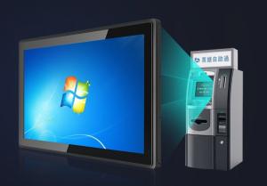 China 19 Inch IP65 Waterproof Dustproof Industrial Capacitive Touch Screen Monitor VGA DVI factory