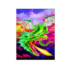 China Eco - Friendly 3D Lenticular Photo For Store With PS / MDF Frame factory