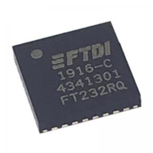 China FTDI FT232RQ-REEL QFN-32 USB Interface Ic I2C SPI UART Protocol Support factory