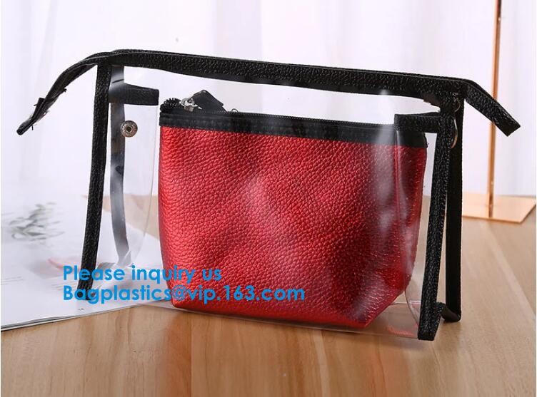 Airline Carry On Cosmetic Bag Quart Sized Packing Organizer,Makeup Brush Bag Travel Makeup Pouch Sundry Bag Passport