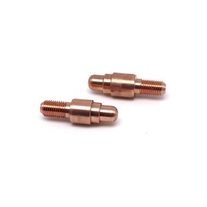 Polishing Surface Brass CNC Machining Parts Hollow Thread Tube